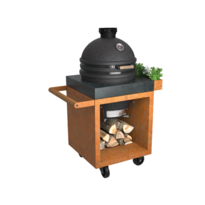 OFYR Kamado Table Corten 65 PRO Concrete TB