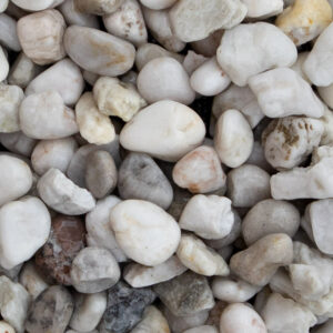 Quartz blanc gravier
